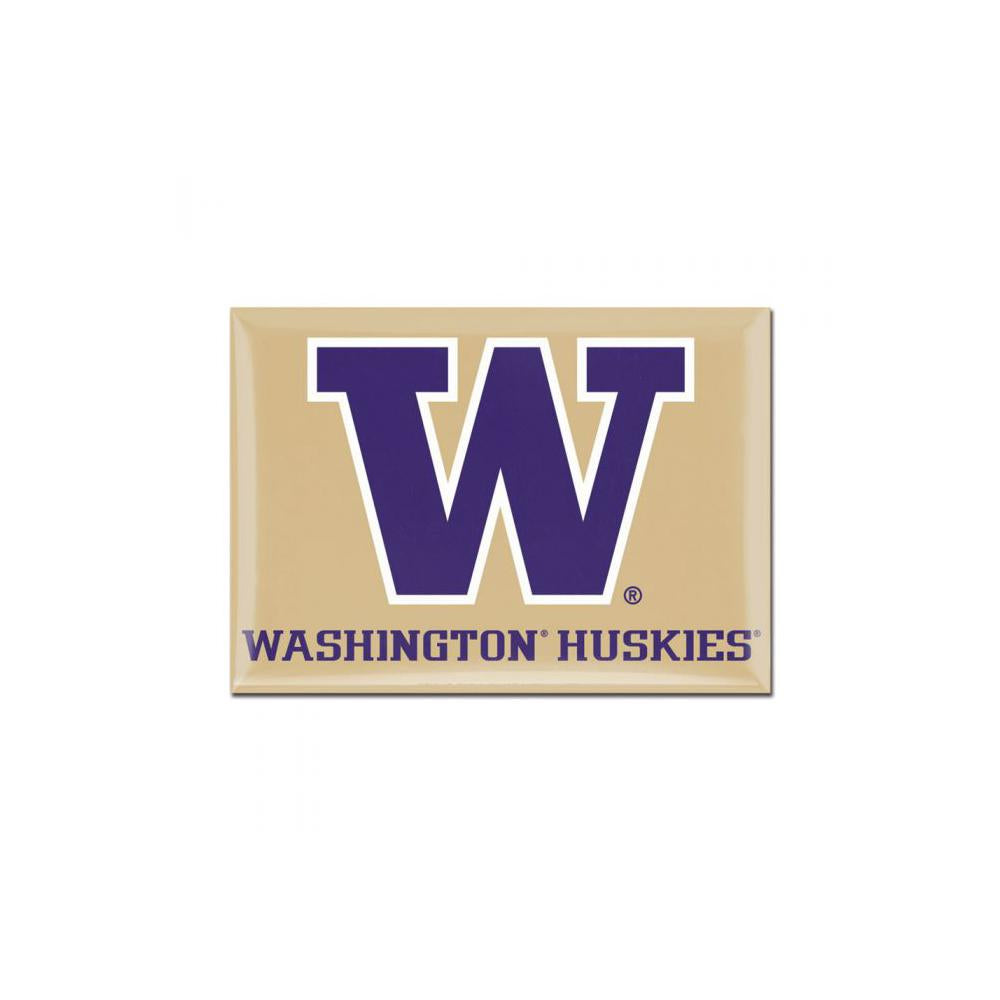 Wincraft Gold Washington Huskies Metal Magnet 2.5"x3.5"