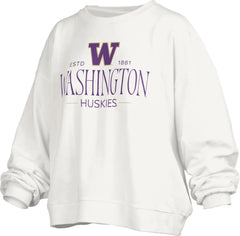 Pressbox Women's Washington Huskies Janise Crewneck