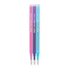Pilot Frixion Ball Assorted Color Refills 3 Pack