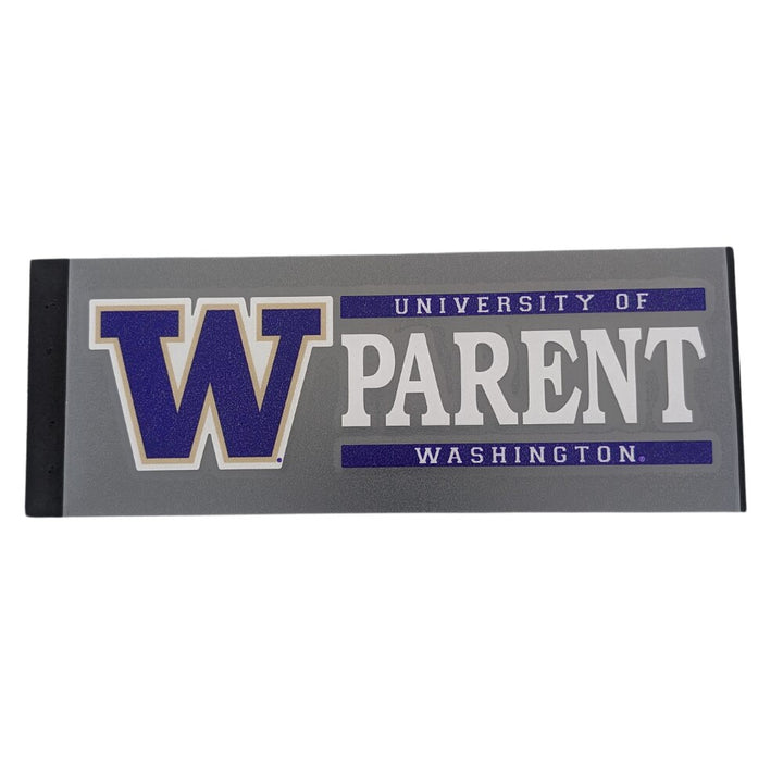 SDS W U of W Parent Vinyl Decal 6" x 2"