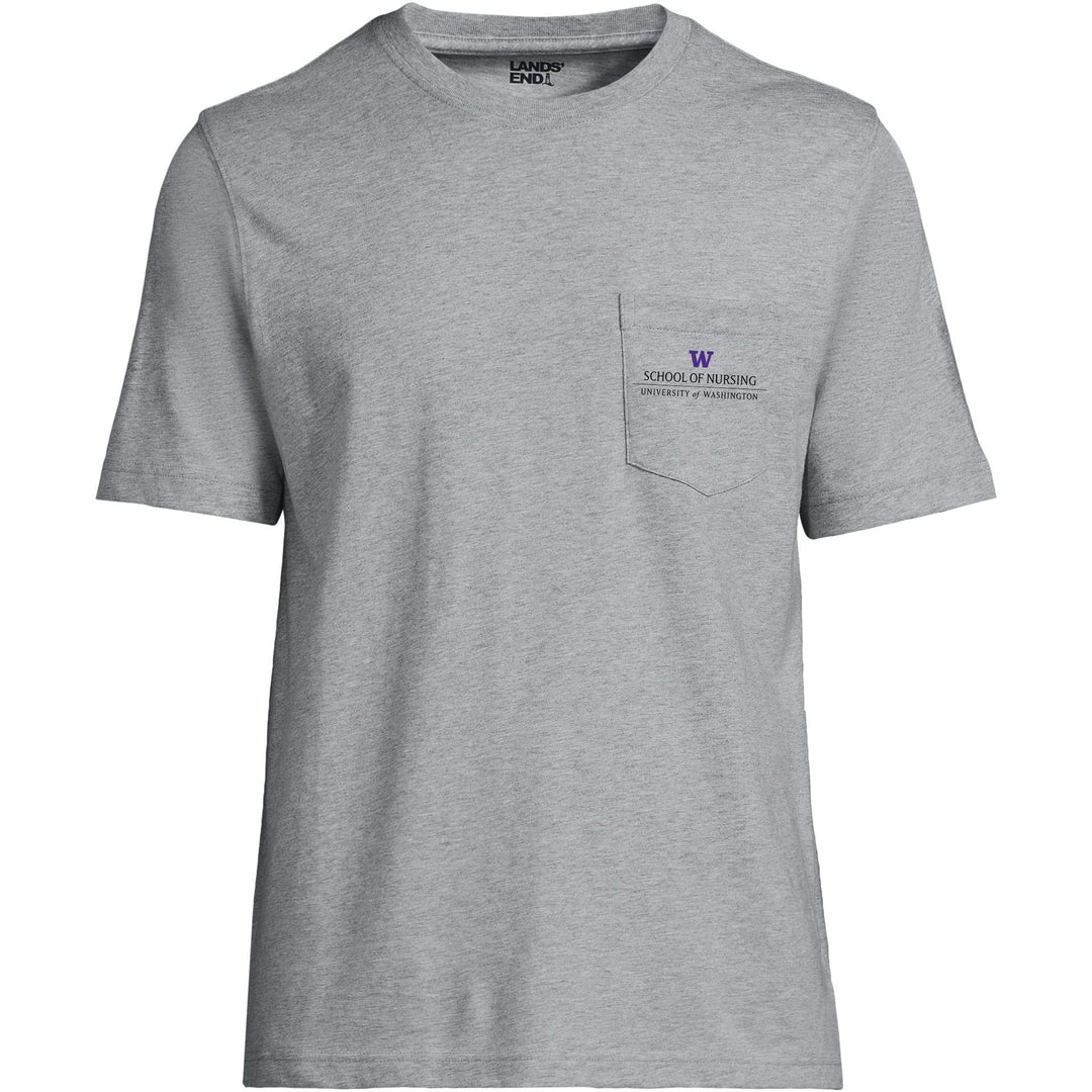 Lands' End Unisex UW School of Nursing Short Sleeve Pocket T-Shirt