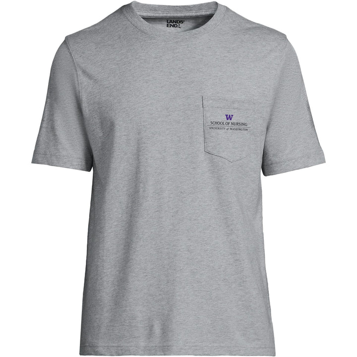 Lands' End Unisex UW School of Nursing Short Sleeve Pocket T-Shirt