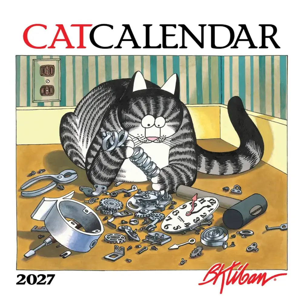 B. Kliban CatCalendar 2027 Wall Calendar