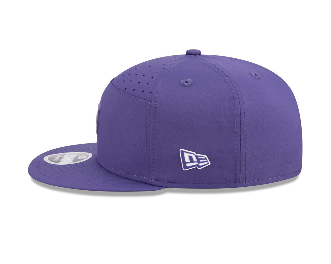 New Era 2025 Sideilne Purple 950 Split Panel Silicone Patch Adjustable Hat