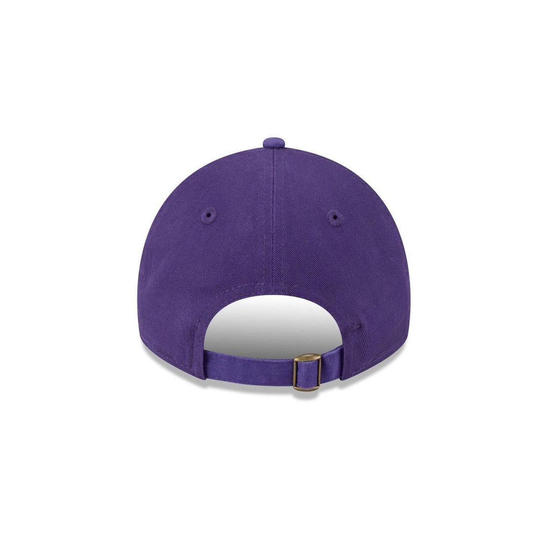 New Era Women's Purple W Script Huskies 9Twenty Preppy Adjustable Hat