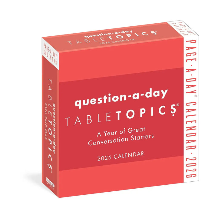 TableTopics Question-a-Day Page-A-Day Calendar 2026