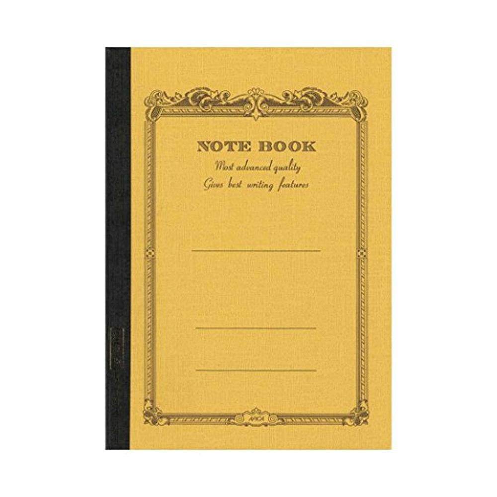 Apica Mustard CD15 7" x 10" Lined Notebook 34ct