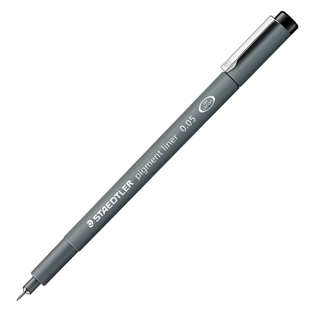 Staedtler Black Pigment Liner 005 .05mm Pen