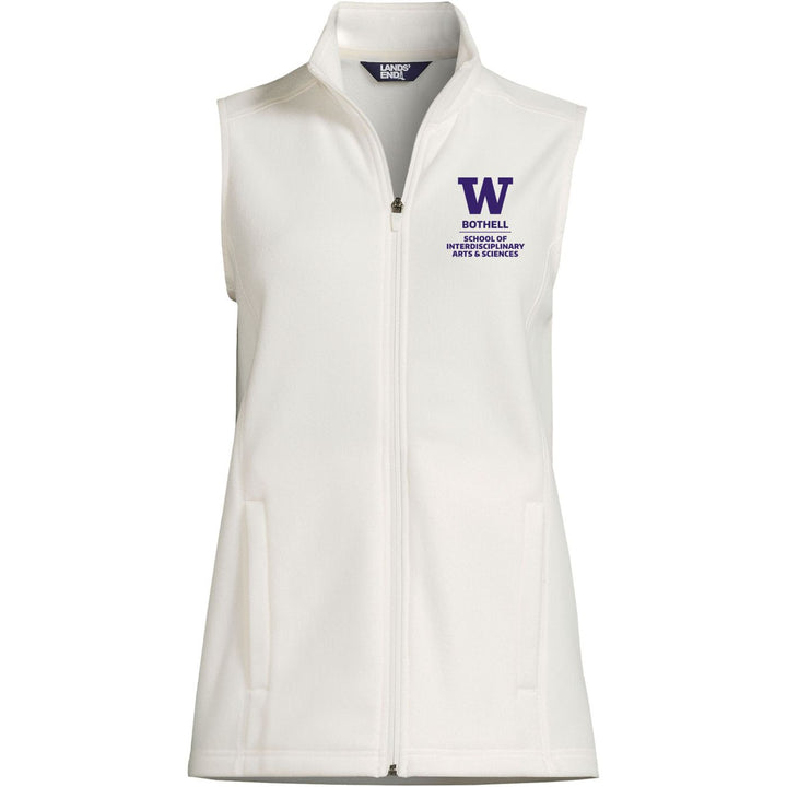 Lands' End Women's UW Bothell Interdisciplinary Arts & Sciences Thermacheck Fleece Vest