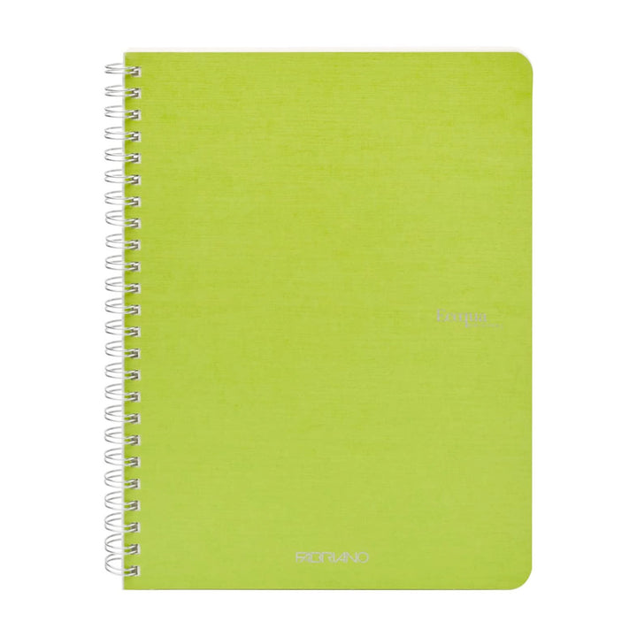 Fabriano Ecoqua 5.8" x 8.25" Spiral Grid Notebook 70 Sheets