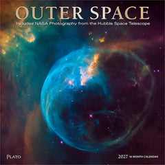Photo of 2027 Outer Space Wall Calendar.