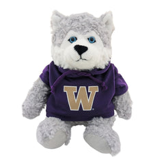 Mascot Factory W Husky Cuddle Buddy Plush with Hoodie