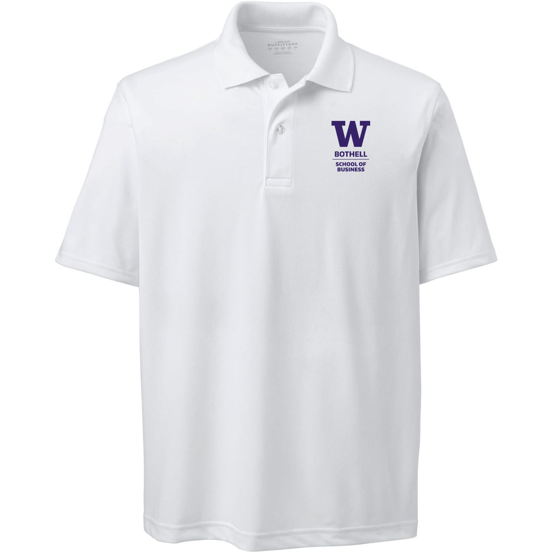 Lands' End Men's UW Bothell School of Business Polyester Polo