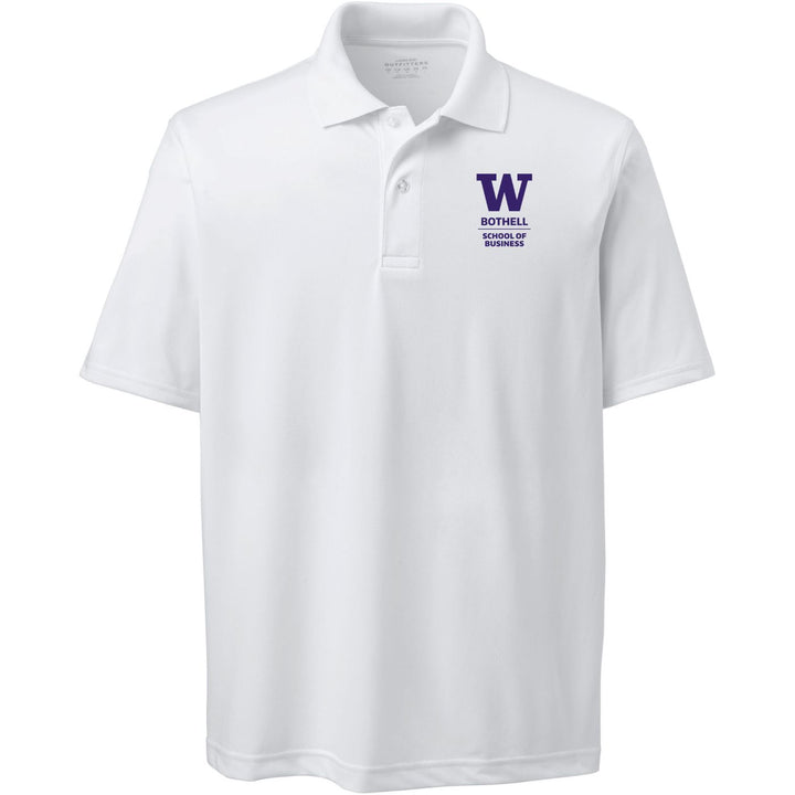 Lands' End Men's UW Bothell School of Business Polyester Polo