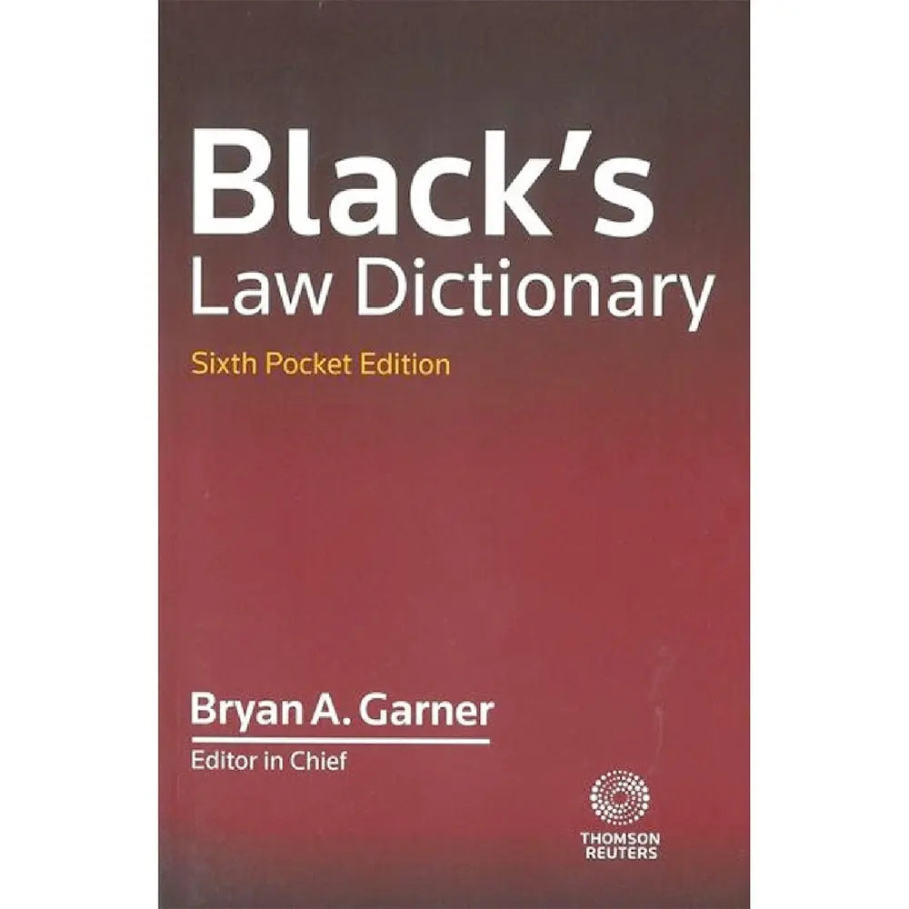 Black's Law Dictionary (6E 21) Pocket Edition