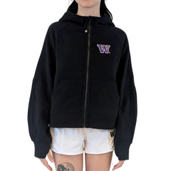 lululemon Women's Color W Logo Scuba Oversized Full Zip Hoodie