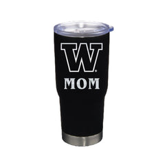 Photo of DROP SHIP Nordic Black W Mom Vacuum Insulated Stainless Steel Tumbler 22oz.