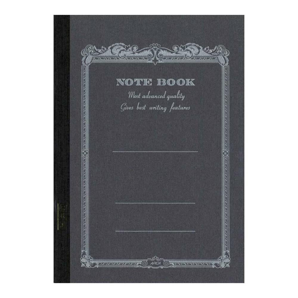 Apica Black CD15 7" x 10" Lined Notebook 34ct