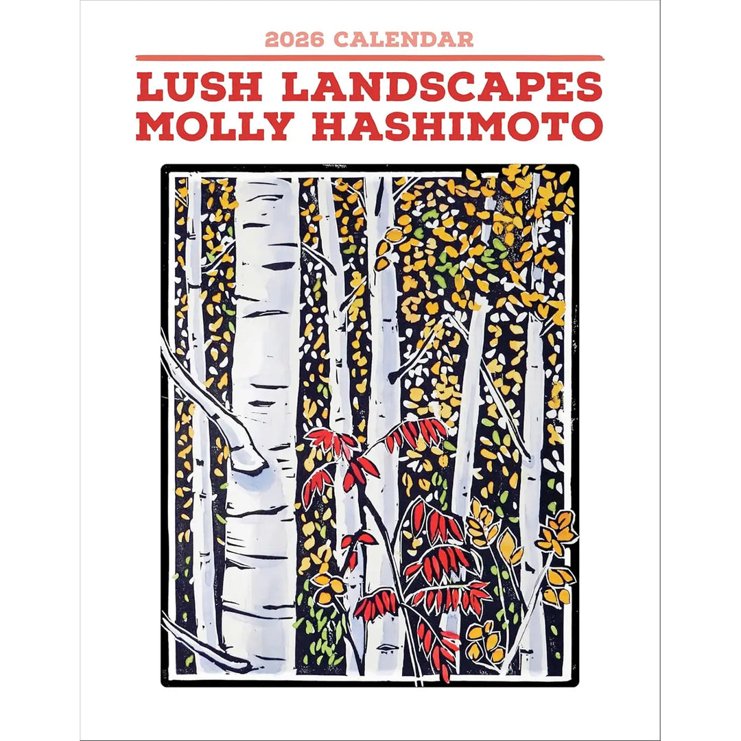 Molly Hashimoto: Lush Landscapes 2026 Mini Wall Calendar