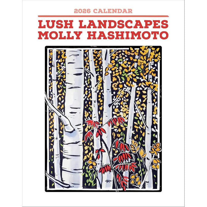 Molly Hashimoto: Lush Landscapes 2026 Mini Wall Calendar