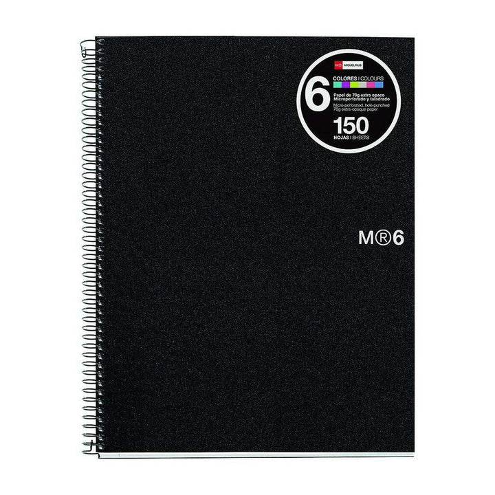 Miquelrius Basic NB6 A4 Grid Poly Spiral Bound Notebook 300ct