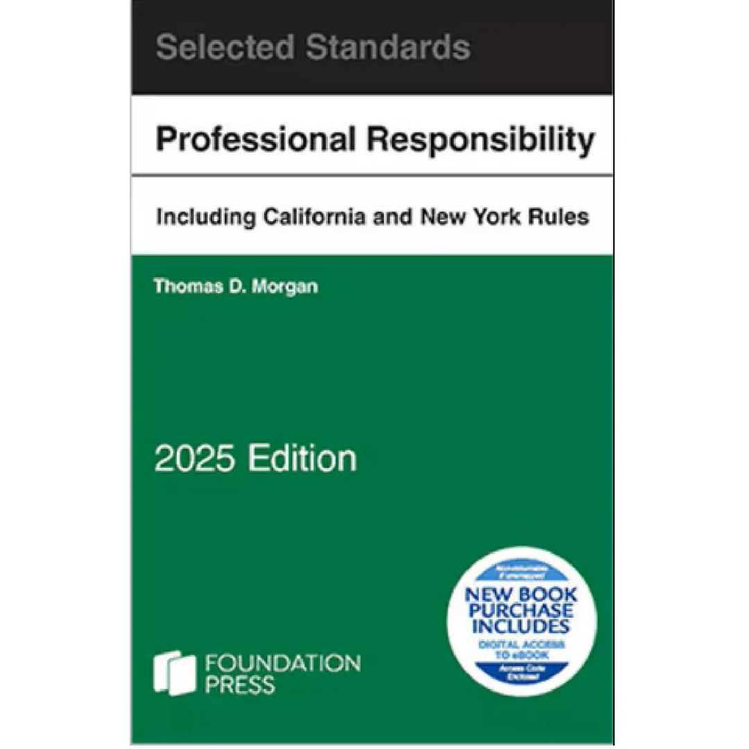 2025 Morgan's Model Rules of Professional Conduct, Selected Statutes