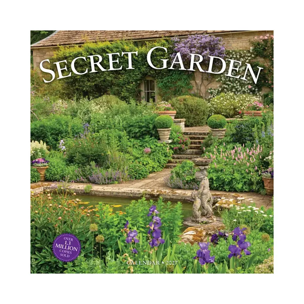 Secret Garden Wall 2027 Calendar