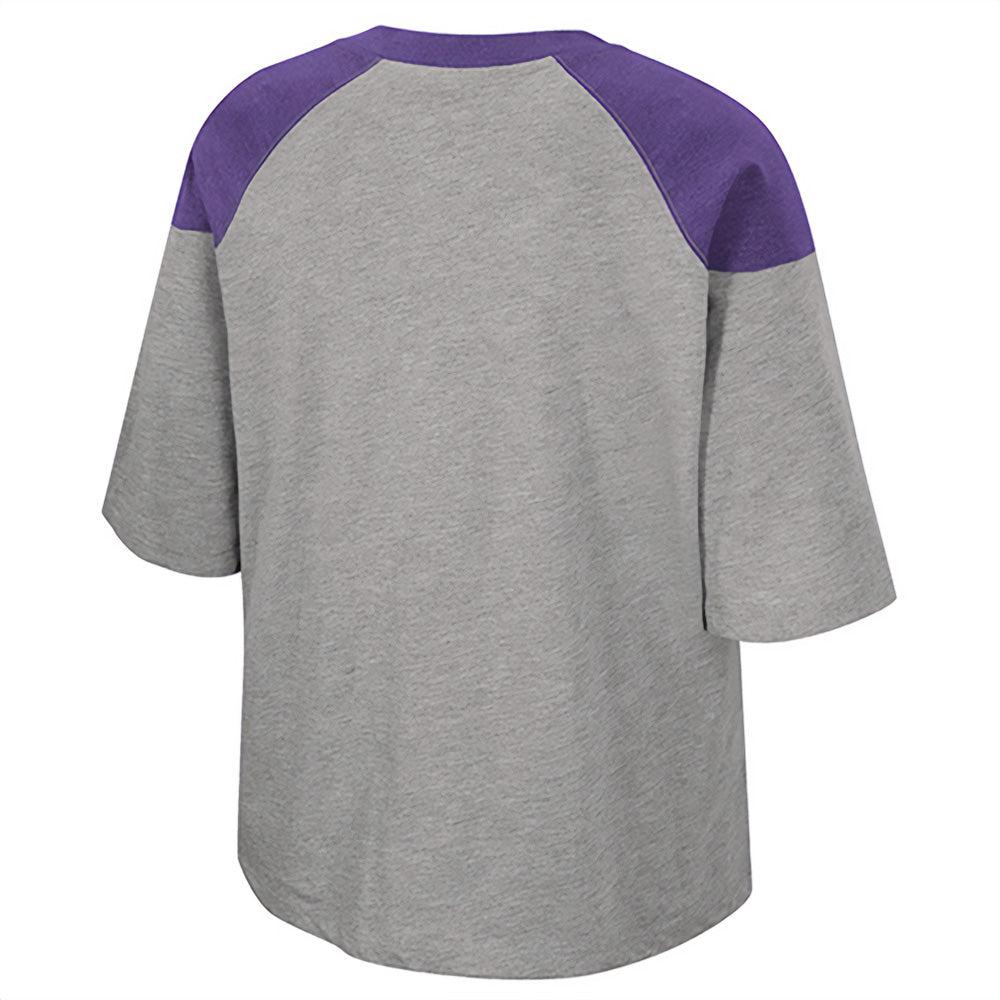 Colosseum Women's Washington Huskies FW26 Oversized V-neck Tee