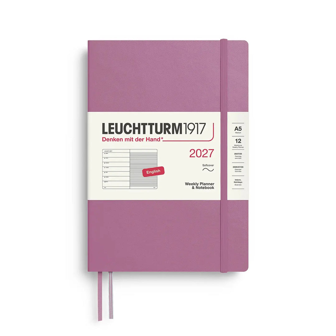Leuchtturm 2027 A5 Weekly Softcover Planner Notebook