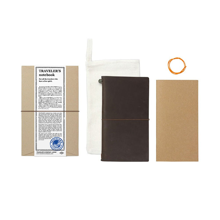 Traveler's Company Regular Leather Notebook