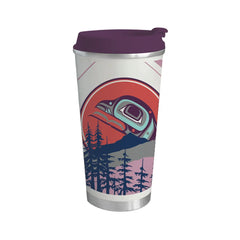 Photo of Native Northwest The Light Keeper Art Travel Mug.