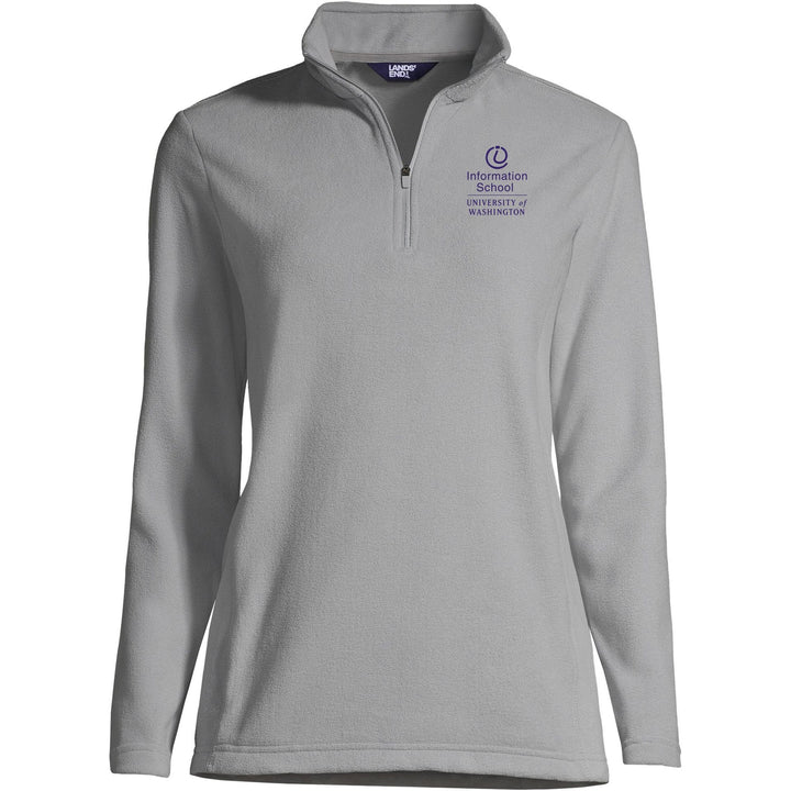 Lands' End Women's UW Information School Thermacheck Fleece Quarter Zip