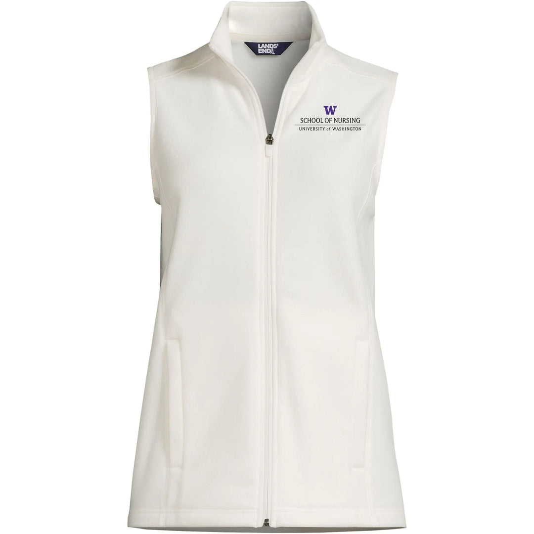 Lands' End Women's UW School of Nursing Thermacheck Fleece Vest