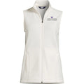 Lands' End Women's UW School of Nursing Thermacheck Fleece Vest Ivory thumbnail