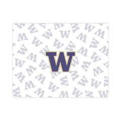 Photo of SayangNari White W Allover Blank Greeting Card.
