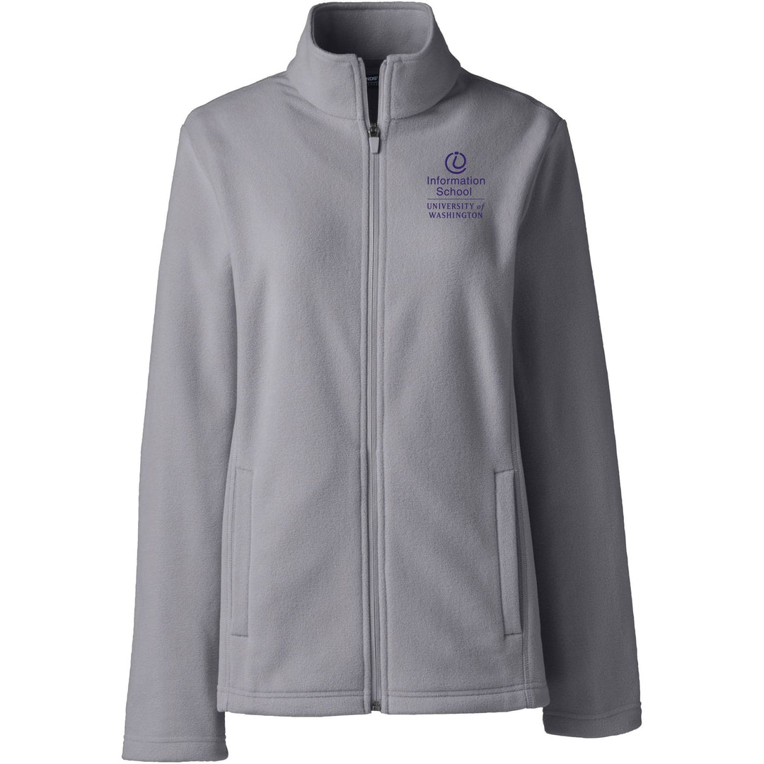 Lands' End Women's UW Information School Thermacheck Fleece Full Zip
