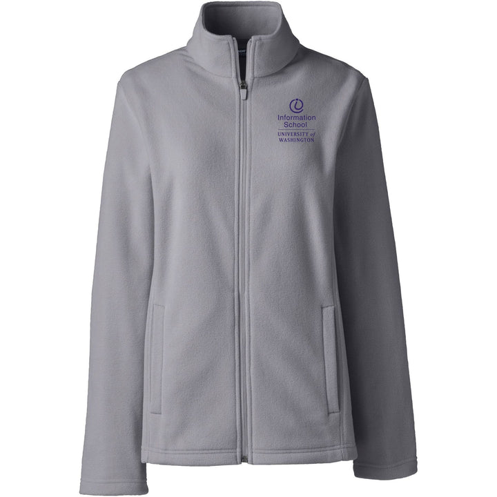 Lands' End Women's UW Information School Thermacheck Fleece Full Zip