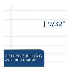 Roaring Spring Recycled Assorted 1 Subject College Ruled Glued Notebook 70ct