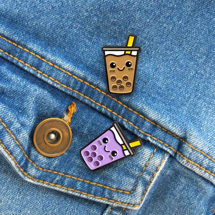 Pals & Co. Boba Best-Teas Enamel Pin Set
