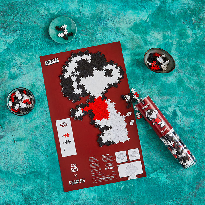 Plus-Plus Joe Cool 275 pc Puzzle by Number Tube