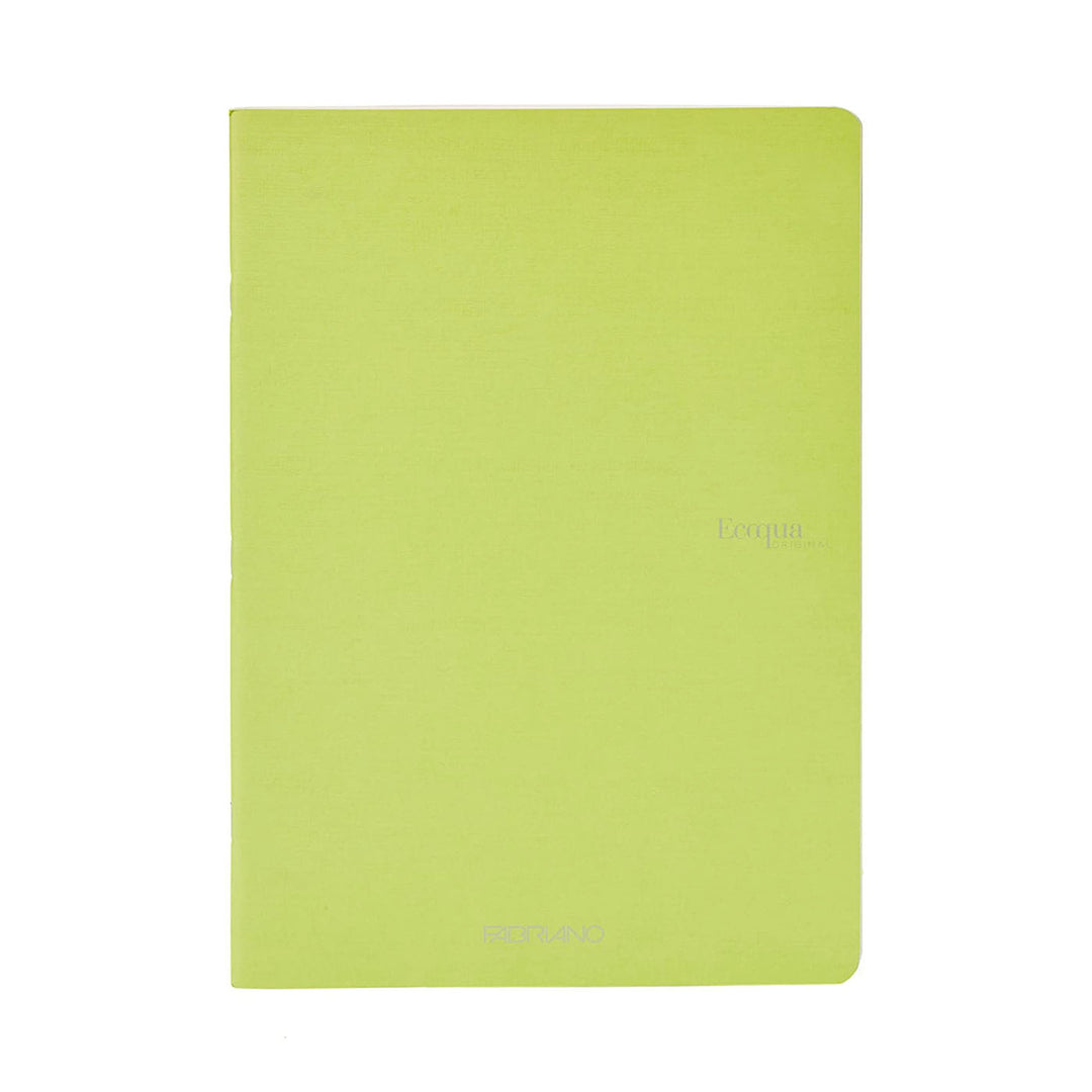 Fabriano Ecoqua 8.25" x 11.7" Stapled Grid Notebook 38 Sheets