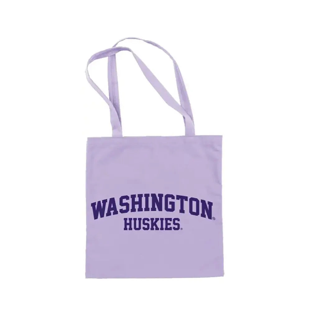 Neil Lavender Arch Washington Huskies Canvas Slim Tote