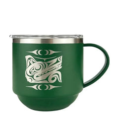 Photo of Native Northwest Wolf Stackable Travel Mug 11oz.