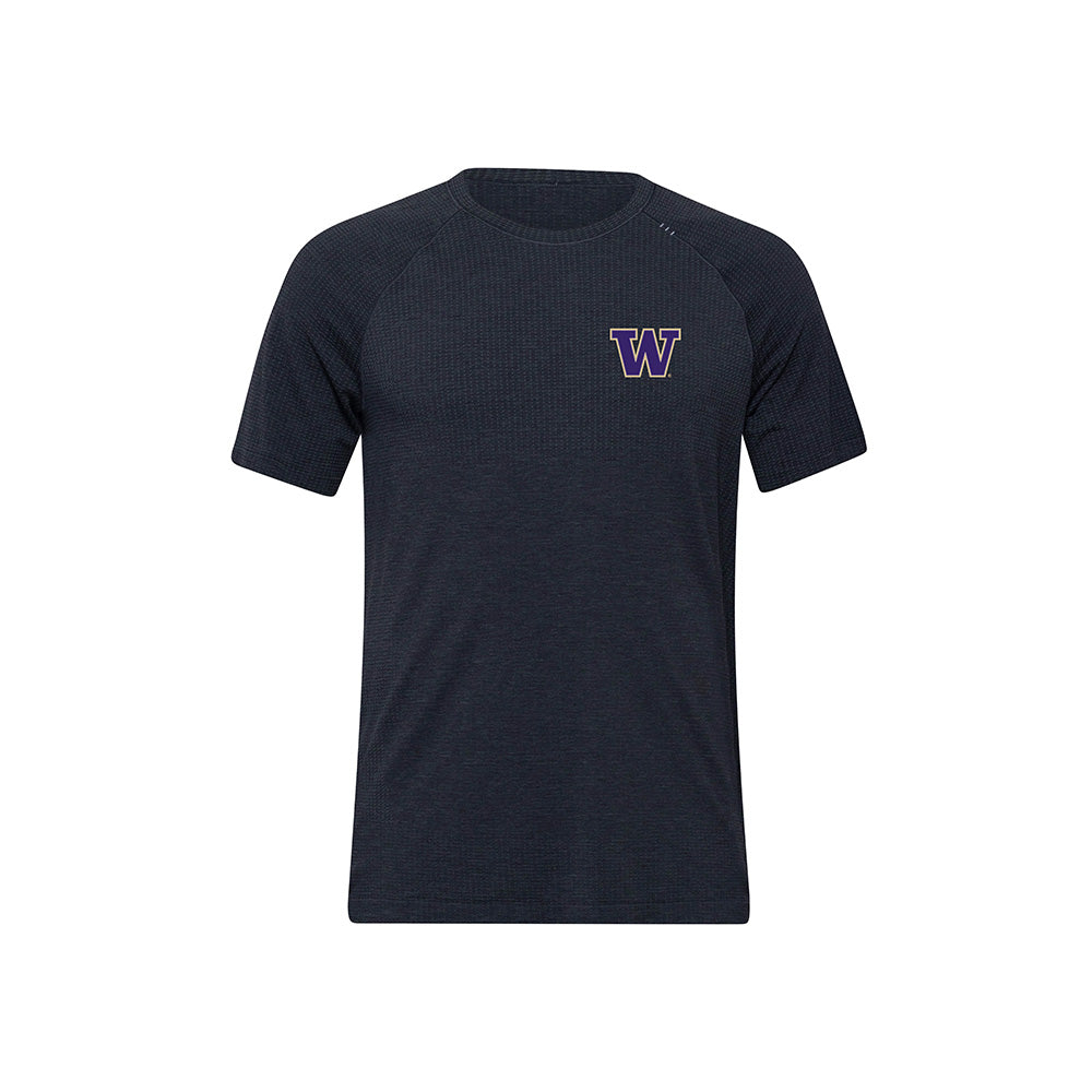 lululemon Men's Washington Huskies Metal Vent Tech Short Sleeve