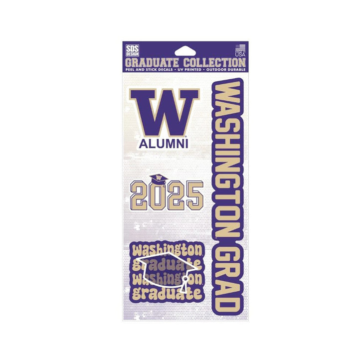 SDS Washington Class of 2025 Graduate Collection Decal Sheet